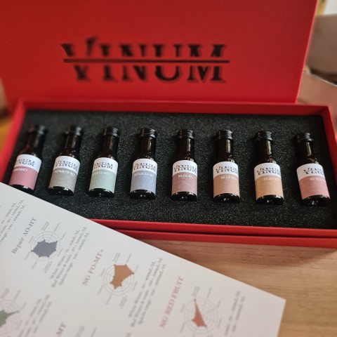 coffret premium échantillons de vin